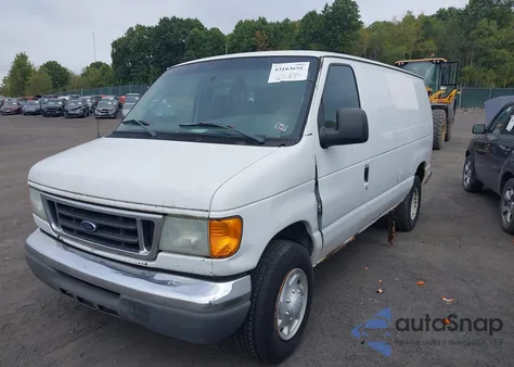 2006 Ford E-250 Commercial/Recreational from USA, damaged, VIN 1FTNE24L06DA64449